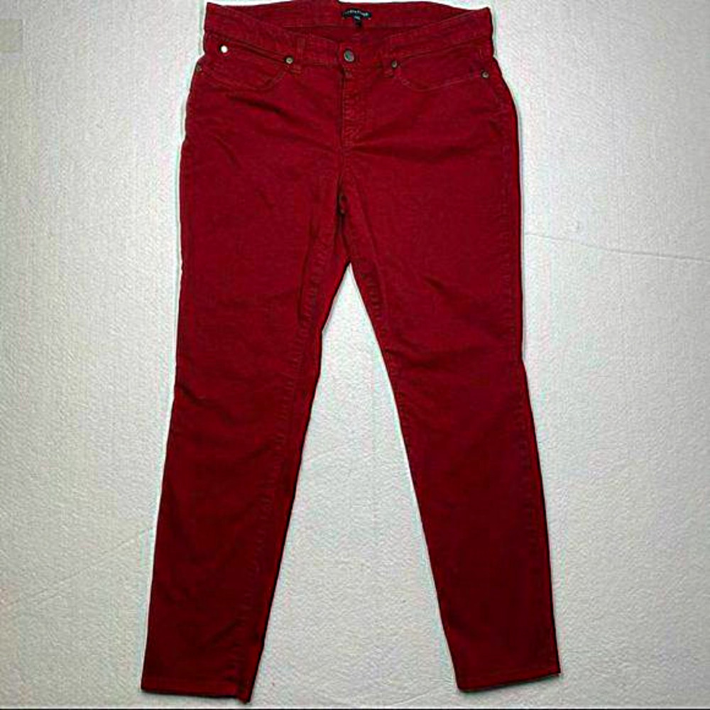 Eileen Fisher Mid Rise Organic Cotton Jeans Size 8